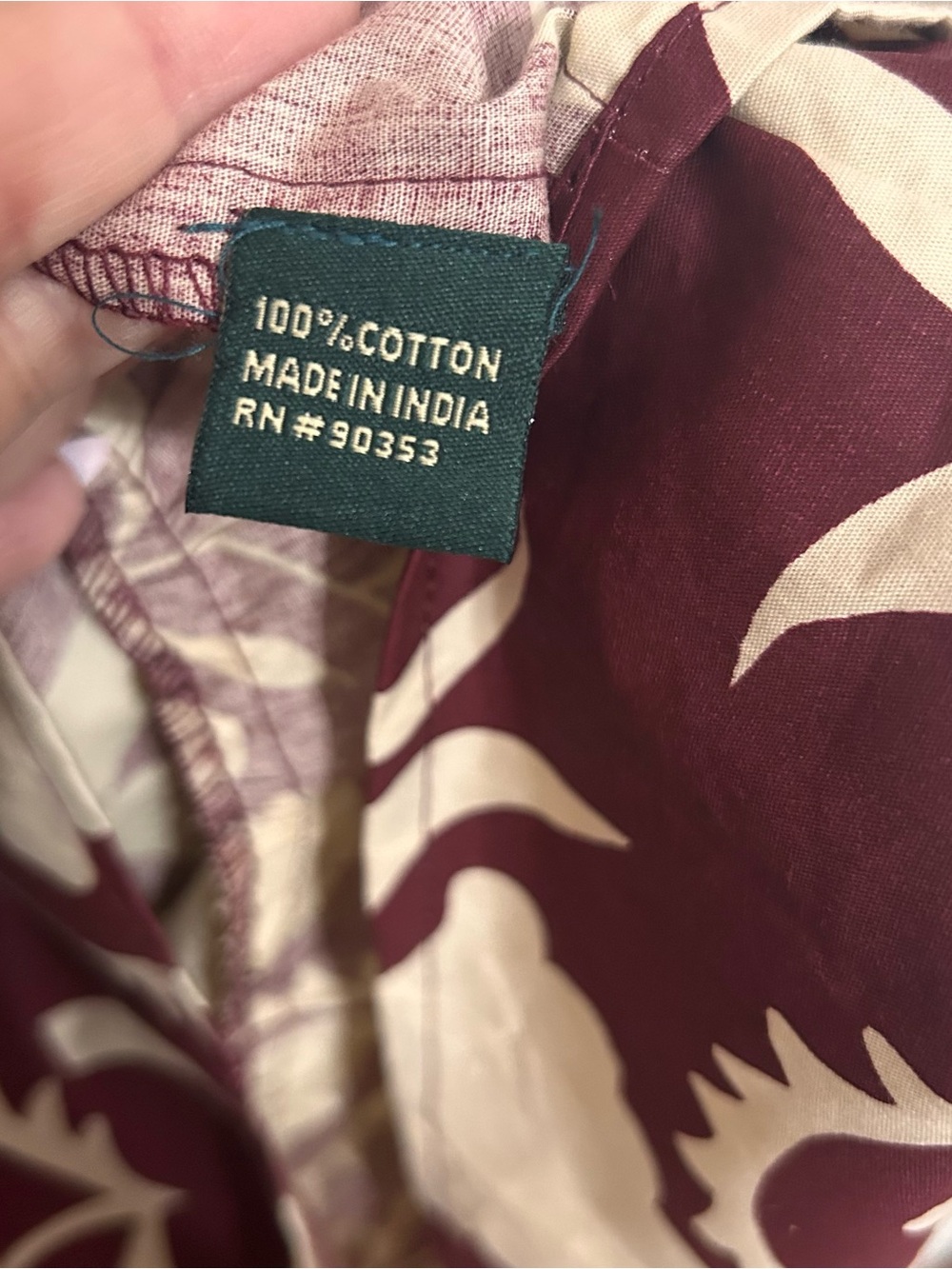 Anthropologie maxi burgundy dress smocked fall cottage romantic vintage NWT XL - Picture 8 of 10